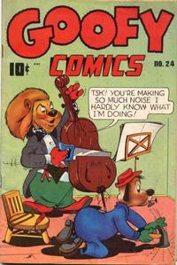 Cover Thumbnail for Goofy Comics (Pines, 1943 series) #24