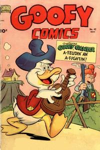 Cover Thumbnail for Goofy Comics (Pines, 1943 series) #42