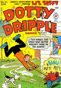 Cover Thumbnail for Dotty Dripple Comics (Harvey, 1948 series) #24