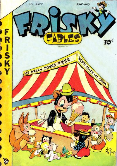 Cover for Frisky Fables (Novelty / Premium / Curtis, 1945 series) #v5#2 [36]
