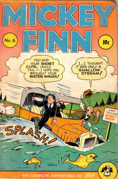 Cover for Mickey Finn (Columbia, 1943 series) #6