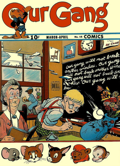 Cover for Our Gang Comics (Dell, 1942 series) #16