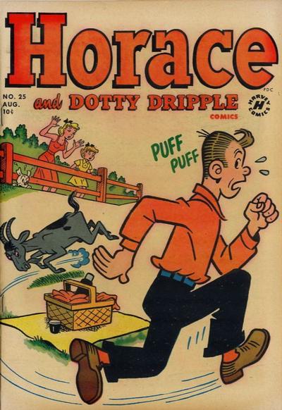 Cover for Horace & Dotty Dripple (Harvey, 1952 series) #25