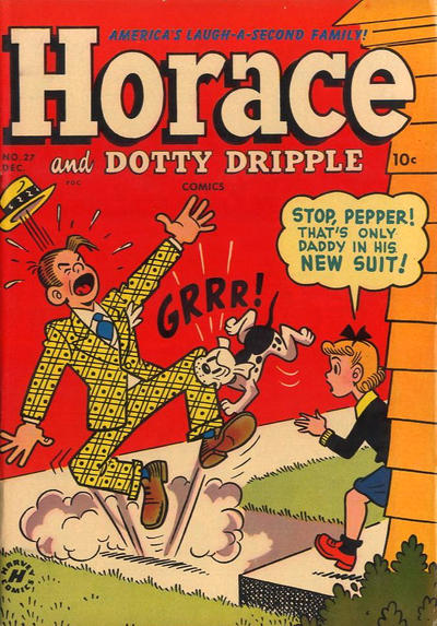 Cover for Horace & Dotty Dripple (Harvey, 1952 series) #27