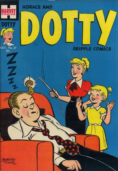 Cover for Horace & Dotty Dripple (Harvey, 1952 series) #37