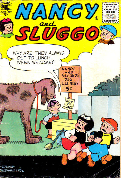 Cover for Nancy and Sluggo (St. John, 1955 series) #123