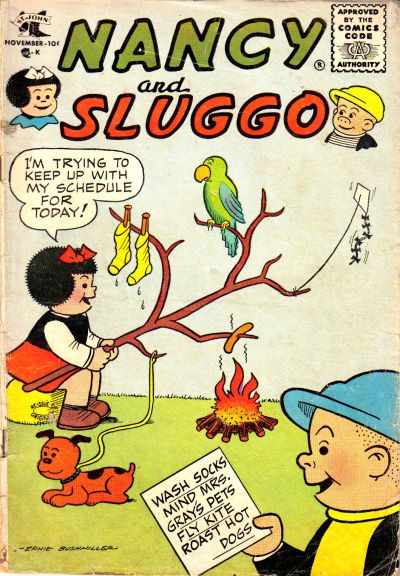 Cover for Nancy and Sluggo (St. John, 1955 series) #138