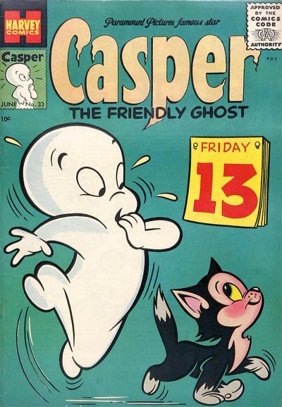 Cover for Casper the Friendly Ghost (Harvey, 1952 series) #33