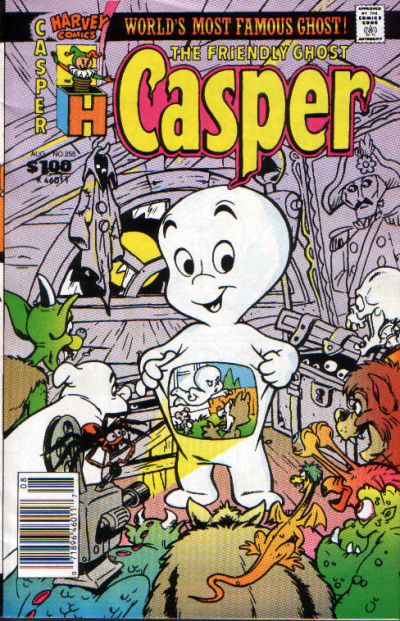 Cover for Casper the Friendly Ghost (Harvey, 1990 series) #255