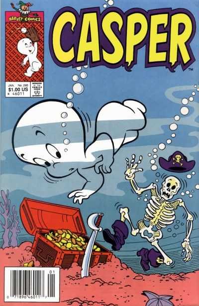 Cover for Casper the Friendly Ghost (Harvey, 1990 series) #260