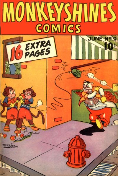 Cover for Monkeyshines Comics (Ace Magazines, 1944 series) #9