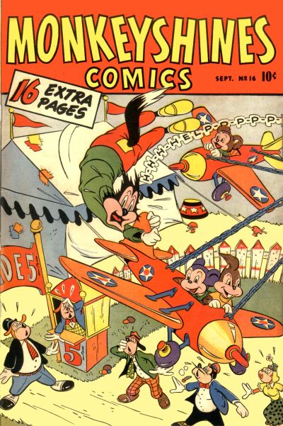 Cover for Monkeyshines Comics (Ace Magazines, 1944 series) #16