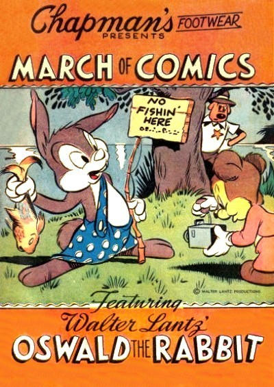 Cover for Boys' and Girls' March of Comics (Western, 1946 series) #7 [Chapman' Footwear]