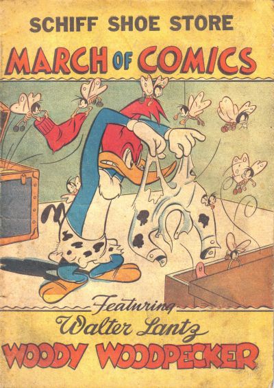 Cover for Boys' and Girls' March of Comics (Western, 1946 series) #34 [Schiff Shoe Store]