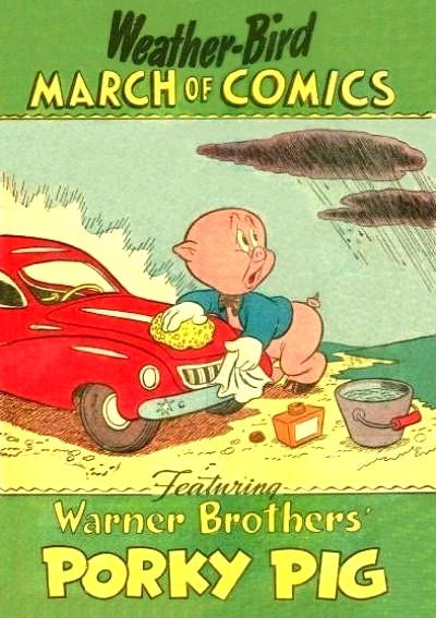 Cover for Boys' and Girls' March of Comics (Western, 1946 series) #42 [Weather-Bird]