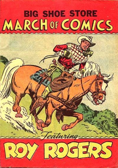 Cover for Boys' and Girls' March of Comics (Western, 1946 series) #73 [Big Shoe Store]