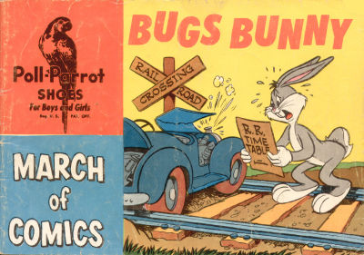 Cover for Boys' and Girls' March of Comics (Western, 1946 series) #97 [Poll-Parrot Shoes]