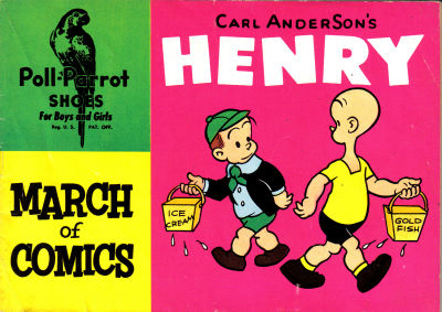 Cover for Boys' and Girls' March of Comics (Western, 1946 series) #129 [Poll-Parrot Shoes]