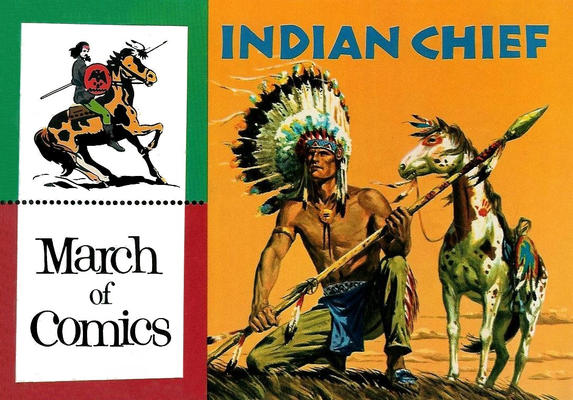 Cover for Boys' and Girls' March of Comics (Western, 1946 series) #140 [Indian Chief]