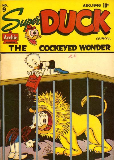 Cover for Super Duck Comics (Archie, 1944 series) #9
