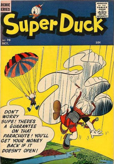 Cover for Super Duck Comics (Archie, 1944 series) #70