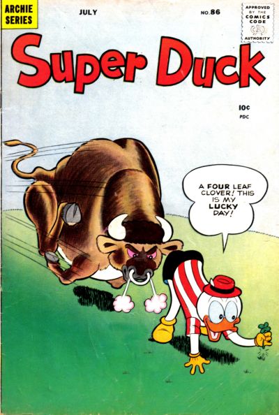 Cover for Super Duck Comics (Archie, 1944 series) #86