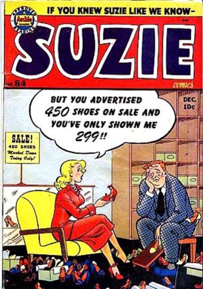 Cover for Suzie Comics (Archie, 1945 series) #84