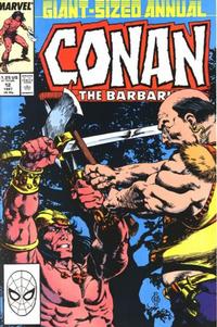 Cover for Conan Annual (Marvel, 1973 series) #12 [Direct]