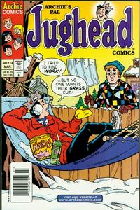 Cover for Archie's Pal Jughead Comics (Archie, 1993 series) #114