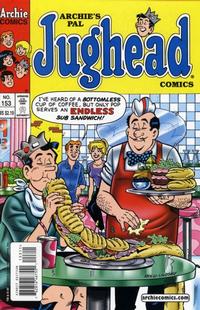 Cover for Archie's Pal Jughead Comics (Archie, 1993 series) #153