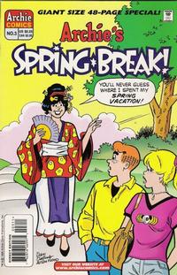 Cover for Archie's Spring Break (Archie, 1996 series) #3