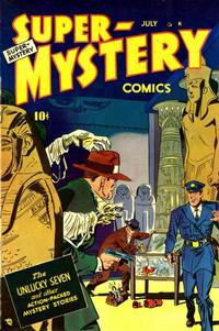 Cover for Super-Mystery Comics (Ace Magazines, 1940 series) #v8#6