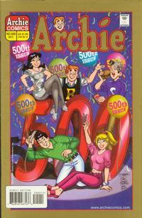 Cover for Archie (Archie, 1959 series) #500 [Direct Edition]