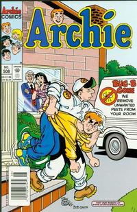 Cover Thumbnail for Archie (Archie, 1959 series) #508 [Newsstand]