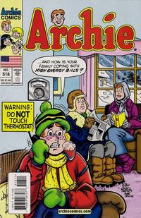 Cover for Archie (Archie, 1959 series) #518 [Direct Edition]