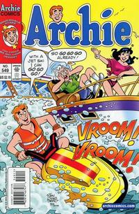 Cover for Archie (Archie, 1959 series) #549 [Direct Edition]