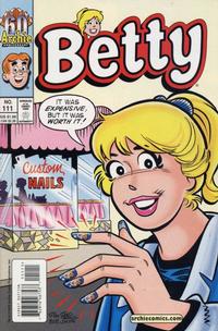 Cover Thumbnail for Betty (Archie, 1992 series) #111 [Direct Edition]