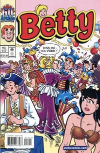 Cover for Betty (Archie, 1992 series) #117 [Direct Edition]