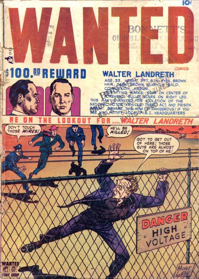 Cover for Wanted Comics (Orbit-Wanted, 1947 series) #18