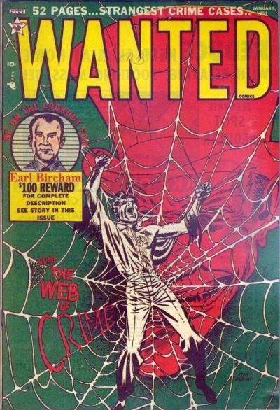Cover for Wanted Comics (Orbit-Wanted, 1947 series) #33