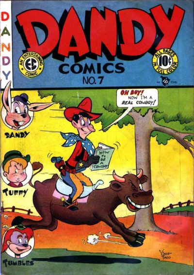 Cover for Dandy Comics (EC, 1947 series) #7