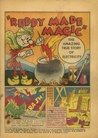 Cover for Reddy Kilowatt (EC, 1946 series) #[nn -1958]