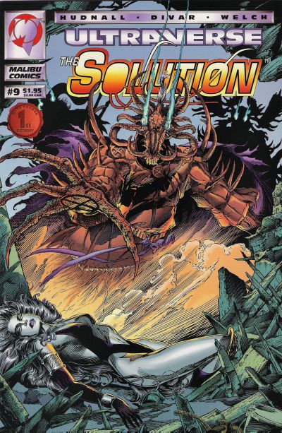 Cover for The Solution (Malibu, 1993 series) #9