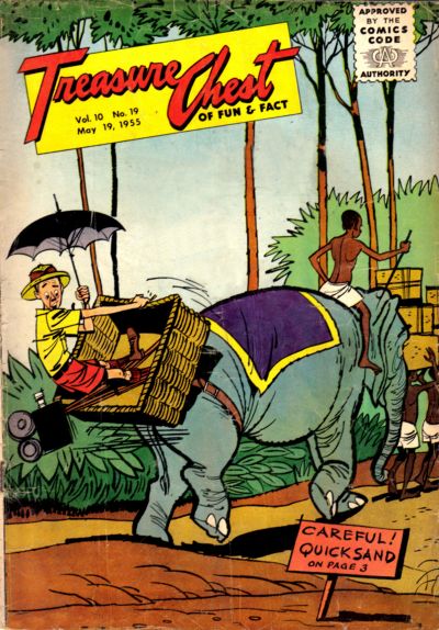 Cover for Treasure Chest of Fun and Fact (George A. Pflaum, 1946 series) #v10#19 [185]