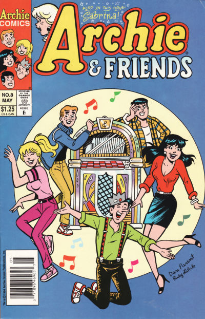 Cover for Archie & Friends (Archie, 1992 series) #8 [Newsstand]