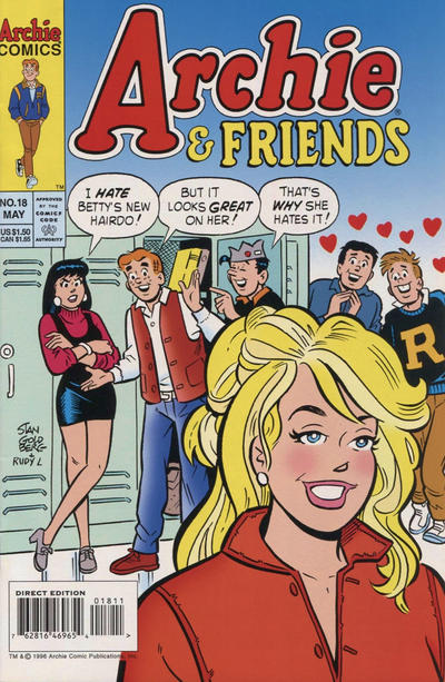 Cover for Archie & Friends (Archie, 1992 series) #18 [Direct Edition]