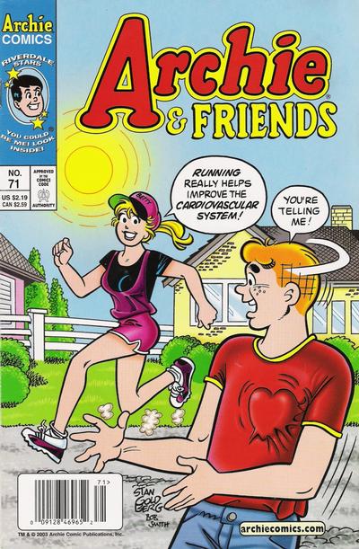 Cover for Archie & Friends (Archie, 1992 series) #71 [Newsstand]