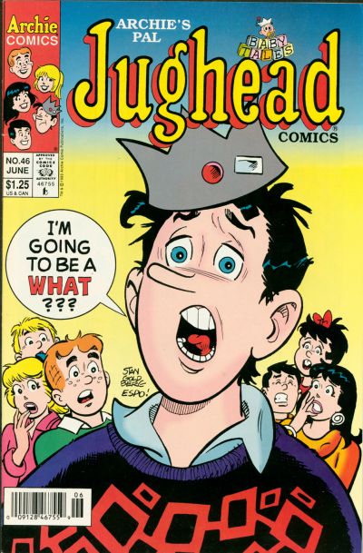 Cover for Archie's Pal Jughead Comics (Archie, 1993 series) #46 [Newsstand]