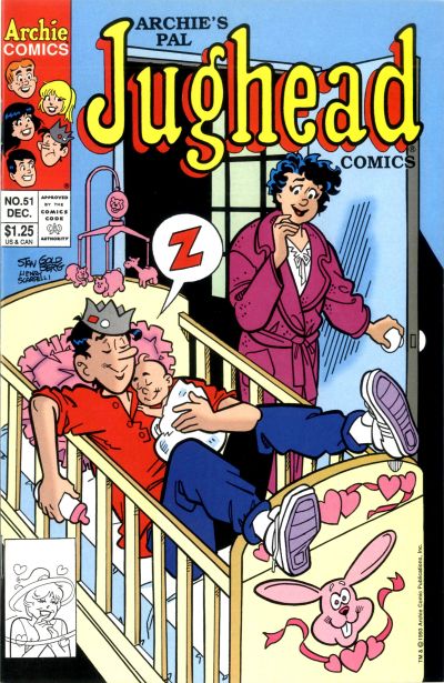 Cover for Archie's Pal Jughead Comics (Archie, 1993 series) #51 [Direct]