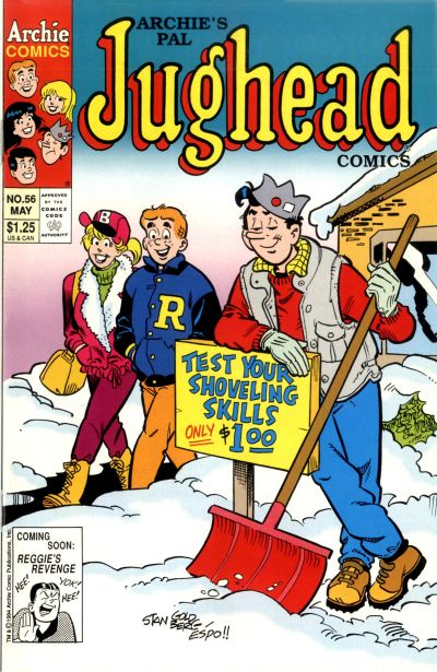 Cover for Archie's Pal Jughead Comics (Archie, 1993 series) #56 [Direct]